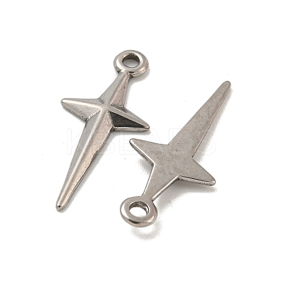 Non-Tarnish 304 Stainless Steel Pendants STAS-O004-06C-P-1