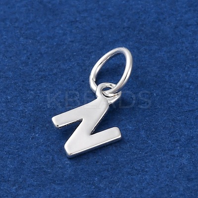 925 Sterling Silver Letter Charms LS-STER-C012-01S-N-1