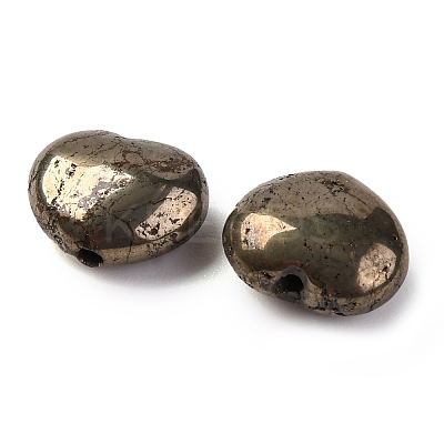 Natural Chalcopyrite Beads G-K369-03H-1