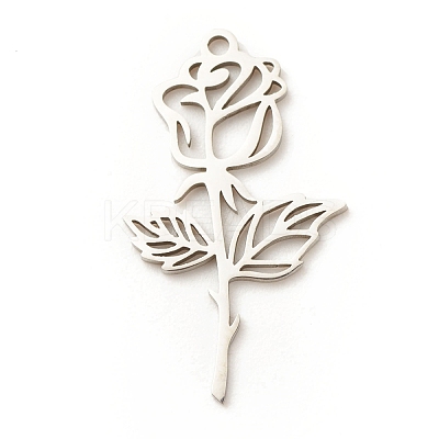 Non-Tarnish 201 Stainless Steel Pendants STAS-G258-06P-1
