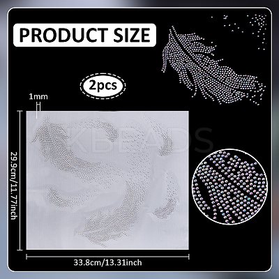 Glitter Hotfix Rhinestone DIY-WH0759-45-1