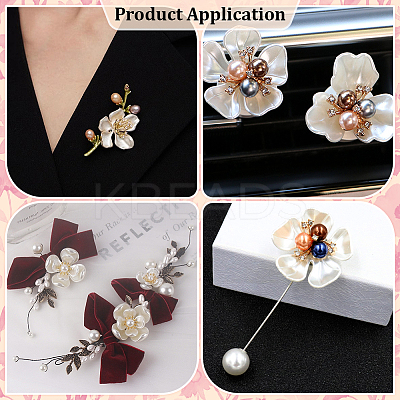60Pcs 20 Styles Alloy Enamel & Rhinestone Cabochons Sets DIY-PH0033-79-1