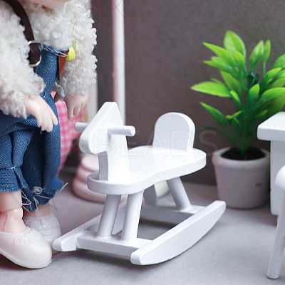 1 Set Wood Mini Furniture Model DIY-GO0002-35-1