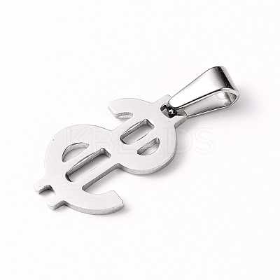 Tarnish Resistant 304 Stainless Steel Pendants STAS-I127-021P-1