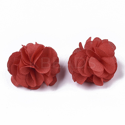 Polyester Fabric Flowers FIND-R076-02K-1