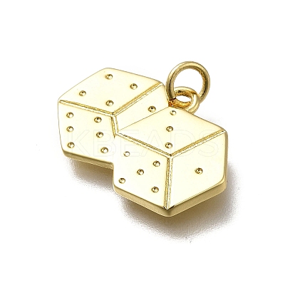 Brass Pendants KK-C090-13G-1