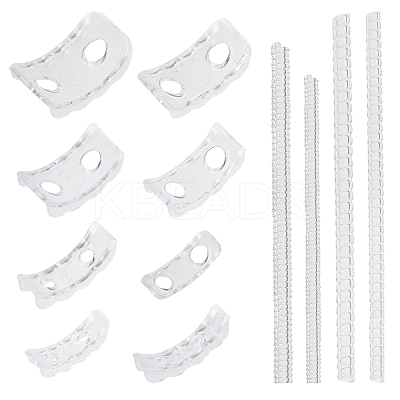 Transparent PVC Jewelry Resizing Tools DIY-WH0430-981-1