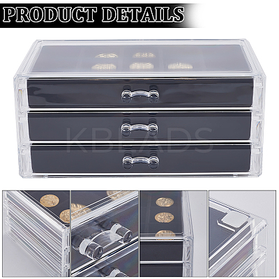 Plastic Jewelry Box ODIS-WH20008-01B-1