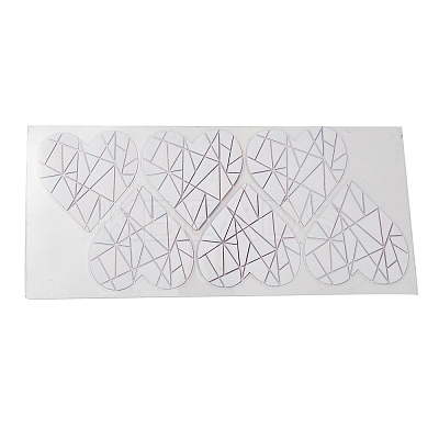 Clear Film Rub on Transfer Stickers for Glass Cups STIC-P009-G02-1