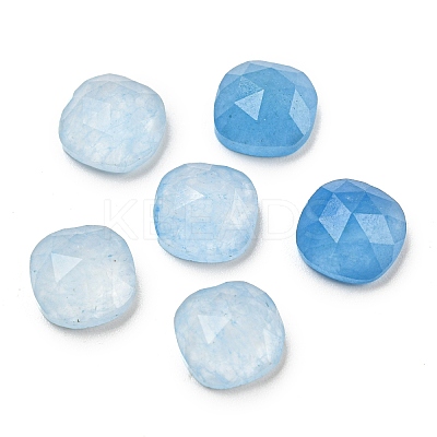 Natural Malaysia Jade Imitation Aquamarine Cabochons G-M431-01E-1