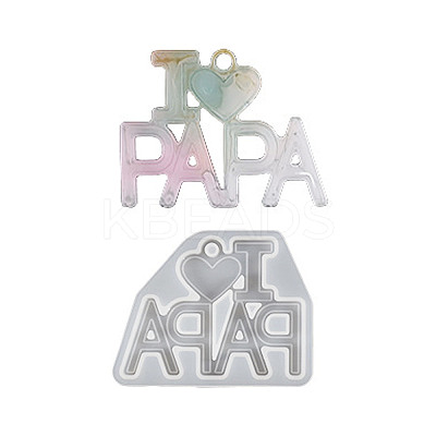 Father Papa Silicone Molds LS-DIY-NH0009-01A-1