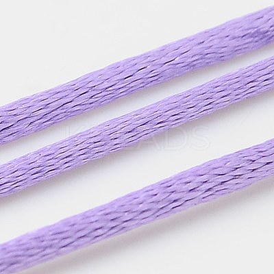 Nylon Satin Rattail Cords NWIR-A003-07-1
