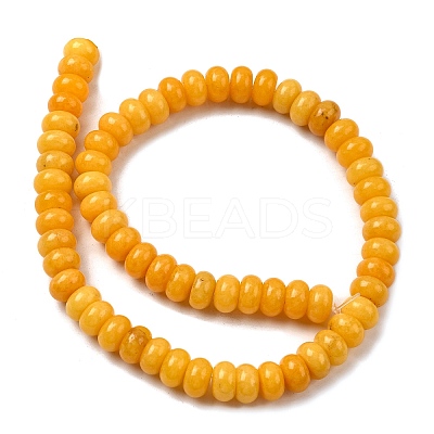 Dyed Natural White Jade Beads Strands G-G107-A23-01-1