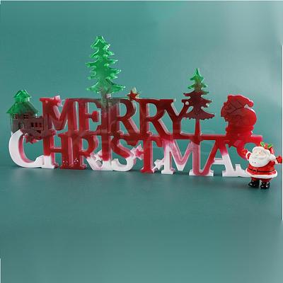 Christmas DIY Pendant Silicone Molds DIY-D049-08-1