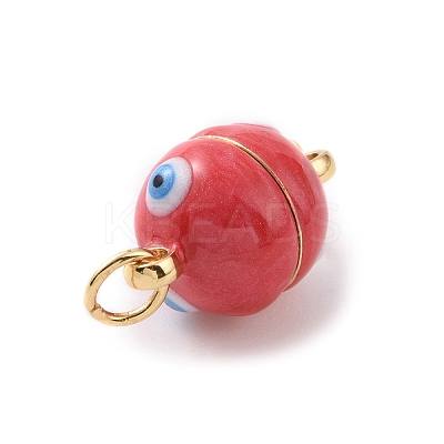 Brass Magnetic Clasps ZIRC-F136-10G-05-1