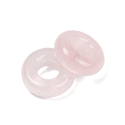 Natural Rose Quartz Pendants G-G202-07N-1