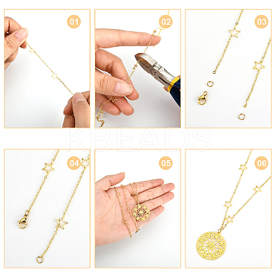 Necklace Making Kits DIY-BC0003-49-1