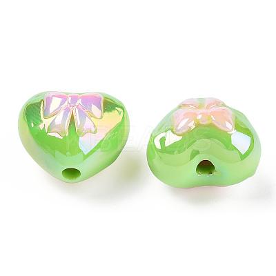 UV Plated Acrylic Beads X-PACR-N015-03-1