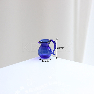 Glass Miniature Teapot Ornaments LS-BOTT-PW0001-163D-1