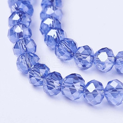 Electroplate Glass Beads Strands LS-EGLA-A034-T10mm-A17-1