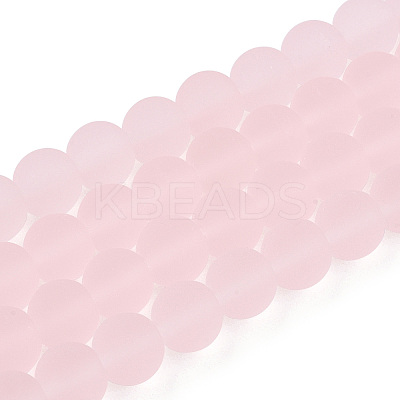 Transparent Glass Beads Strands LS-GLAA-T032-T8mm-MD10-1