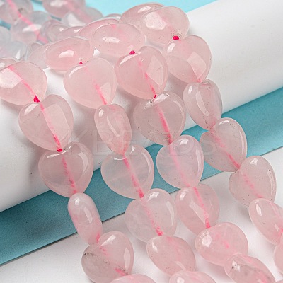 Natural Rose Quartz Beads Strands G-B022-22C-1
