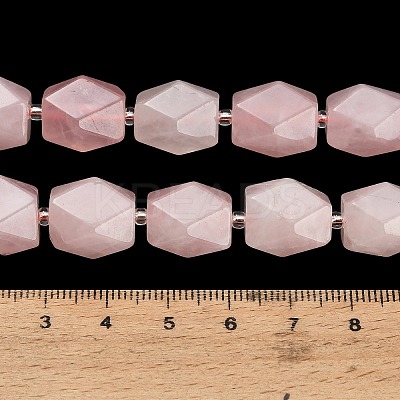 Natural Rose Quartz Beads Strands G-Q608-11N-1