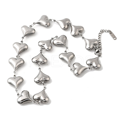 304 Stainless Steel Link Chain Necklaces LS-NJEW-Q033-01B-P-1