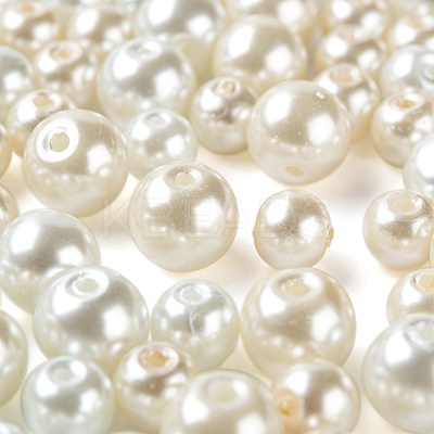 Glass Pearl Beads Strands HY-FS0001-05-1