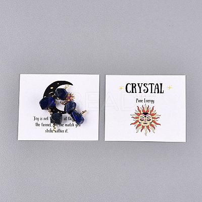Natural Lapis Lazuli Pendants GG-N004-03G-05-1