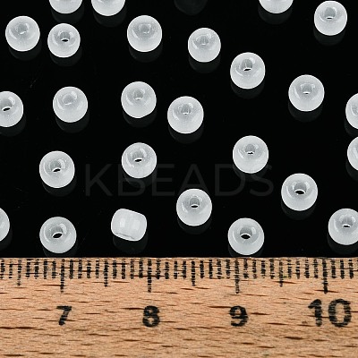 6/0 Transparent Inside Colours Glass Seed Beads SEED-N008-08V-1