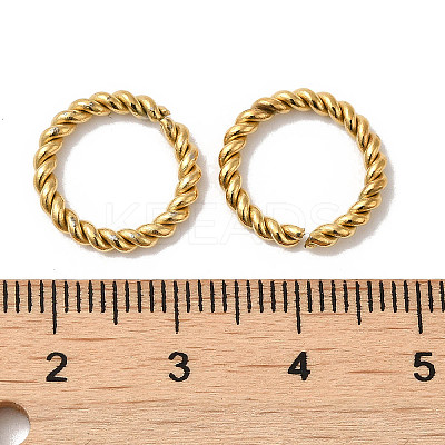 Manual Polishing 304 Stainless Steel Link Rings STAS-P335-17B-G-1