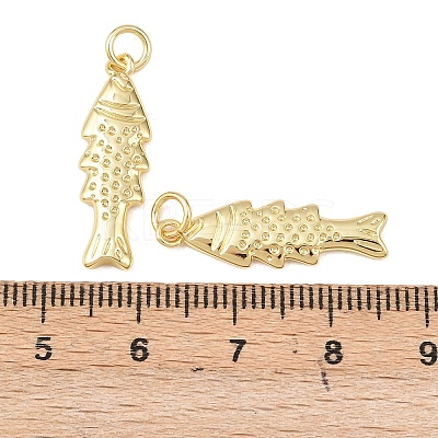Brass Pendants KK-P339-07G-1