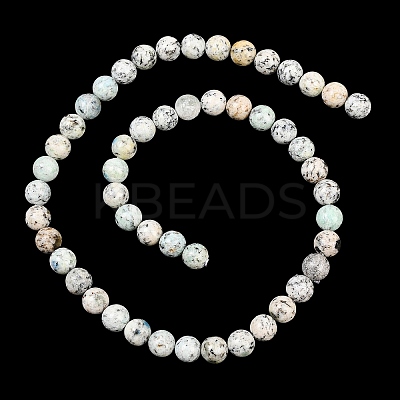 Natural K2 Stone Beads Strands G-K405-B02-8mm-1