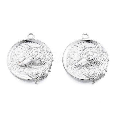 Non-Tarnish 201 Stainless Steel Pendants STAS-N098-267P-1