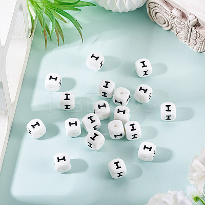 20Pcs Food Grade Eco-Friendly Silicone Beads SIL-TADJ0001-02I-1