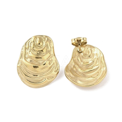 316 Surgical Stainless Steel Stud Earrings for Women LS-STAS-B063-01G-01-1