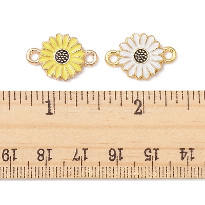 10Pcs 2 Colors Golden Tone Alloy Connector Charms FIND-FS0001-72-1