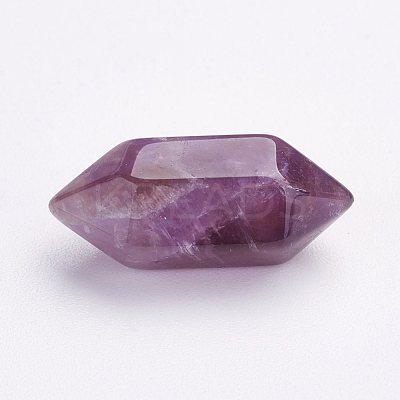Natural Amethyst Double Terminated Points X-G-P287-A05-1