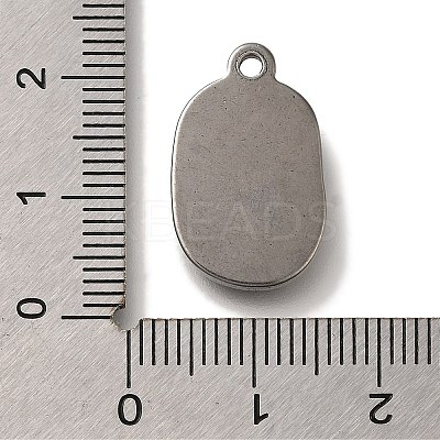 304 Stainless Steel Pendants STAS-H223-08AS-02-1
