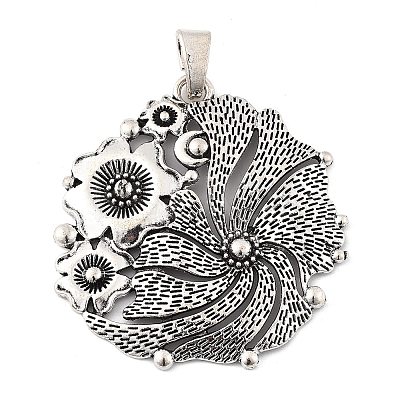 Tibetan Style Alloy Big Pendants LS-PALLOY-D362-02AS-A-1