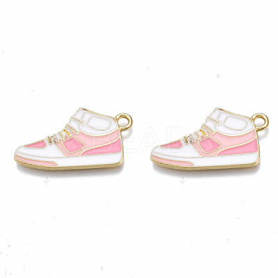 Alloy Enamel Shoes Pendants X-PALLOY-N170-023C-NR-1