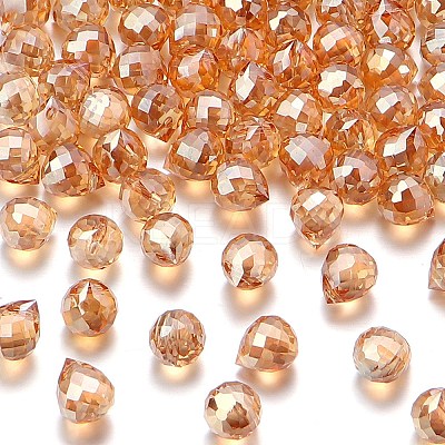 Transparent Glass Charms X1-GLAA-P070-A05-1
