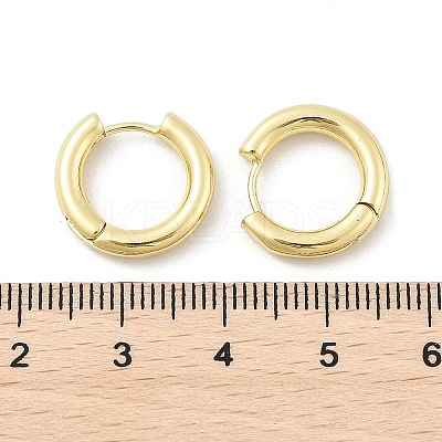 Rack Plating Brass Hinged Hoop Earrings for Women EJEW-E270-24G-1