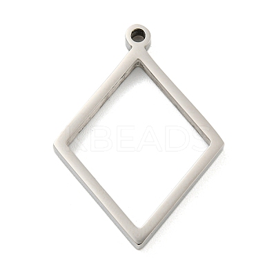 Non-Tarnish 304 Stainless Steel Laser Cut Pendants STAS-U009-03A-P-1