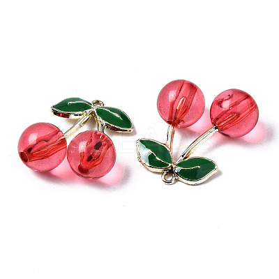 Alloy Enamel Pendants X-ENAM-N056-185B-1