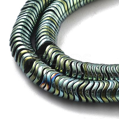 Electroplated Synthetic Non-magnetic Hematite Beads Strands G-B132-A01-01E-1
