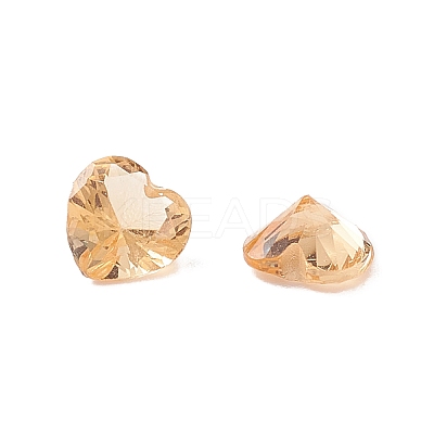 Transparent Pointed Back Glass Cabochons LS-GLAA-WH0015-37K-1