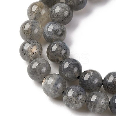 Natural Labradorite Beads Strands G-H326-01-8mm-1