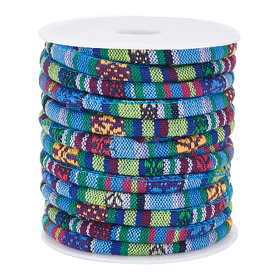 10M Ethnic Style Nylon Braided String NWIR-BC0001-02C-1